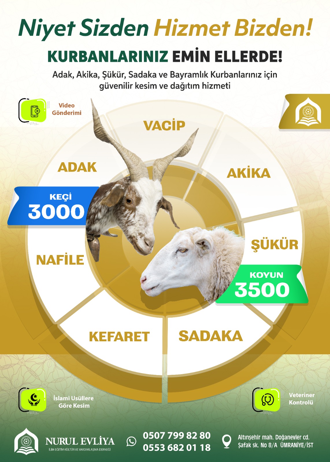 Yurtdışı Adak Kurban Keçi